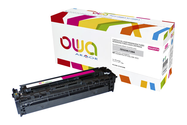 OWA - Tonercartridge owa hp ce323a rood