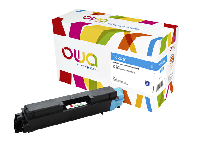 OWA - Toner owa kyocera tk-5270c blauw