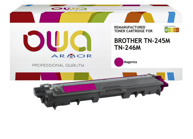 OWA - Toner owa brother tn-245m rood