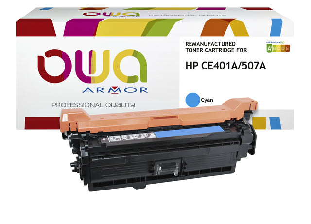 OWA - Tonercartridge owa hp ce401a blauw
