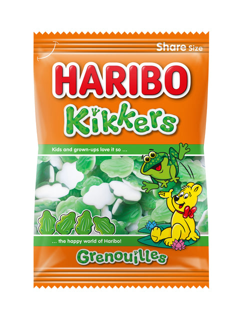 Haribo - Snoep haribo kikkers zak 250gr