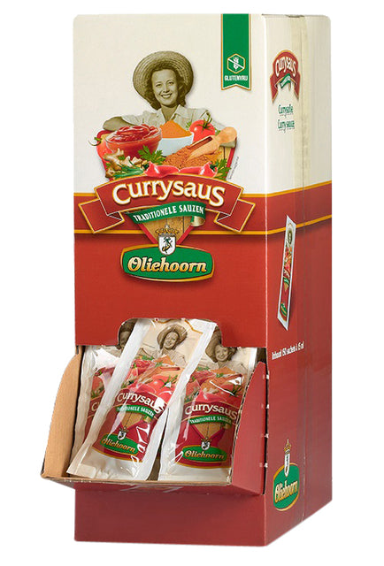 Oliehoorn - Curry oliehoorn sachet 150x15ml