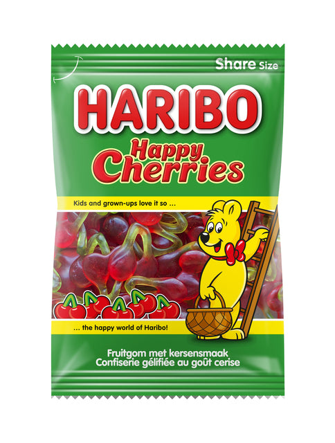 Haribo - Snoep haribo kersen zak 250gr