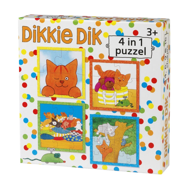 Bruna office - Puzzel dikkie dik 4 in 1