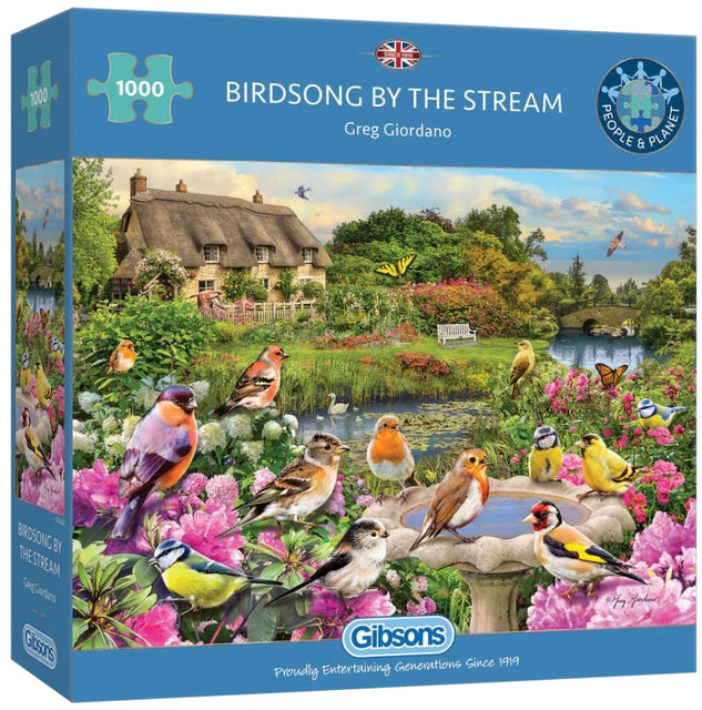 Gibsons - Puzzel gibsons birdsong by the stream 1000 stukjes