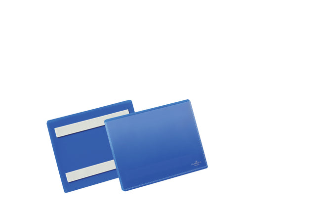 Durable - Documenthoes durable zelfklevend a6 liggend blauw
