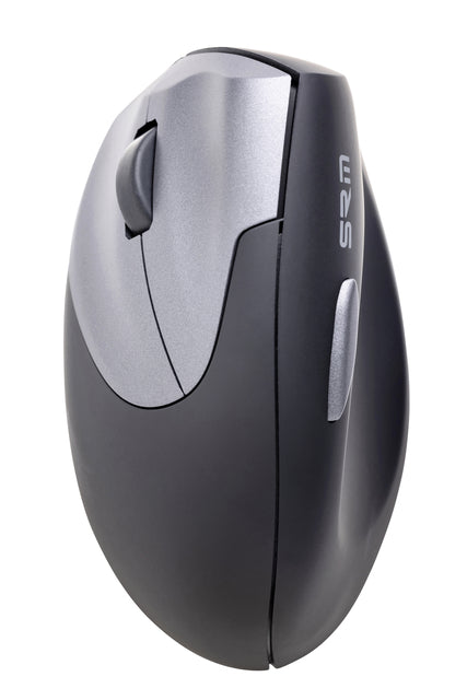 Ergofy - Muis ergofy srm vs4 links draadloos zilver/zwart