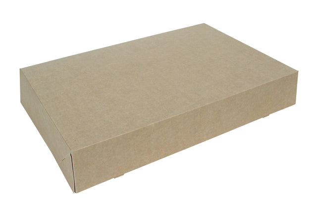 IEZZY horeca en cate - Cateringdoos iezzy 46cm plasticvrij bruin