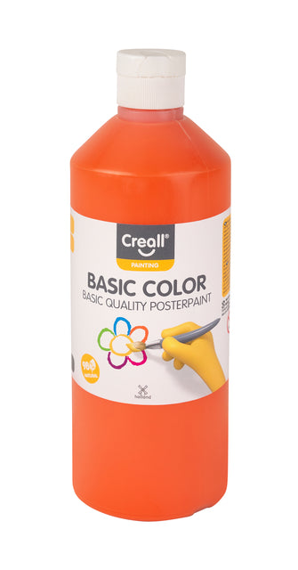 Creall - Plakkaatverf creall basic oranje 500ml