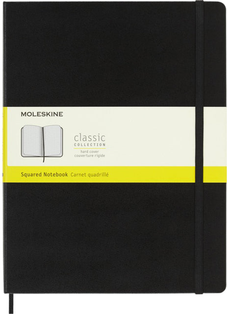 Moleskine - Notitieboek moleskine xl 190x250 rt hc zw