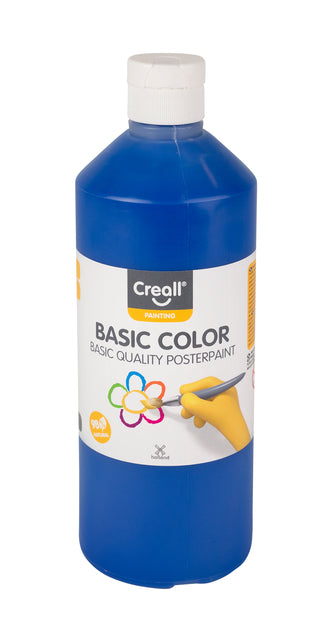 Creall - Plakkaatverf creall basic donkerblauw 500ml