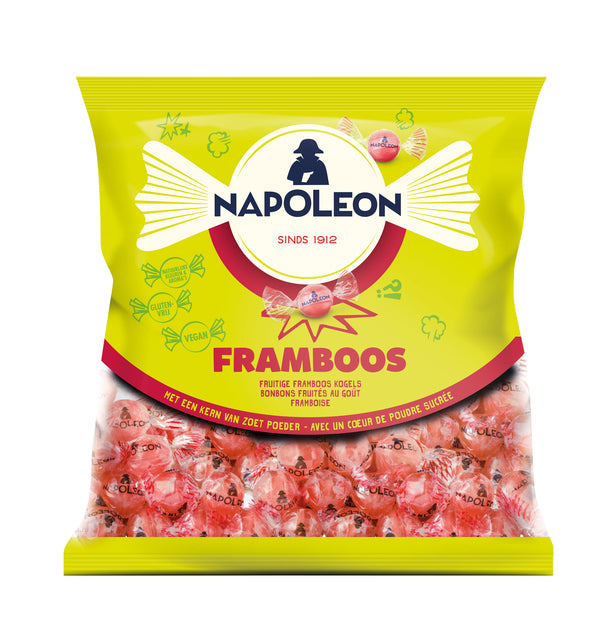 Napoleon - Snoep napoleon framboos zak 1kg | 5 stuks