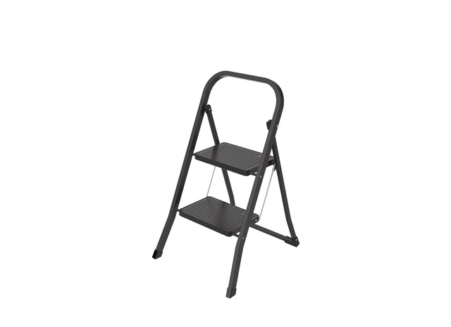 Brasq - Huishoudtrap brasq 2 treden sl200 zwart