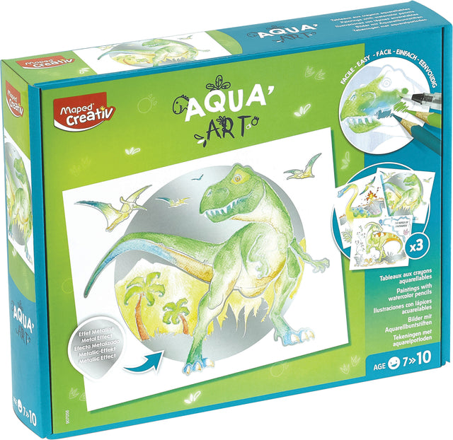 Maped - Hobbyset maped creativ aquaart dinosaurus 14delig