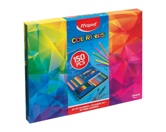 Maped - Tekenset maped colorpeps 150delig assorti