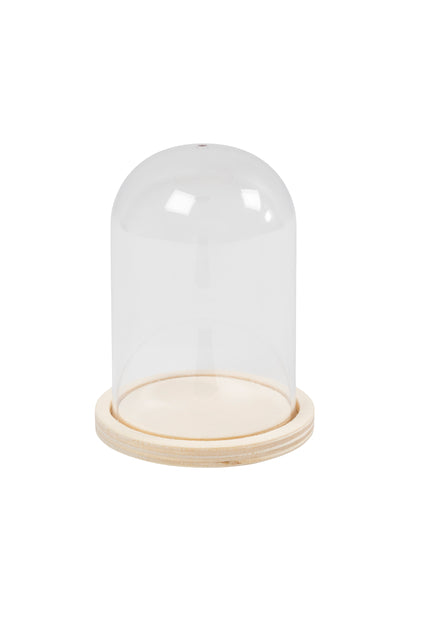 Creotime - Stolp creativ company met houten voet 9.5cm x 6cm | 10 stuks