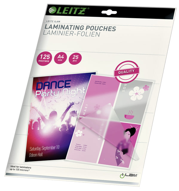 Leitz - Lamineerhoes leitz ilam a4 2x125micron | 20 stuks