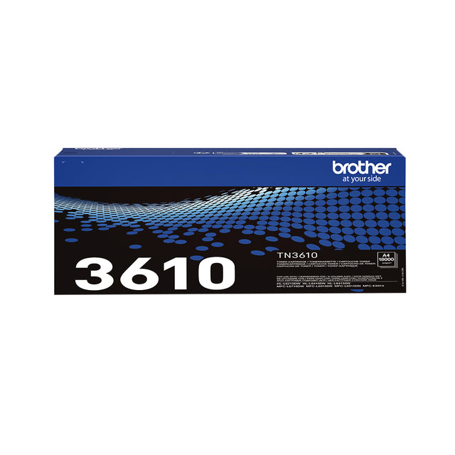 Brother - Toner brother tn-3610 zwart