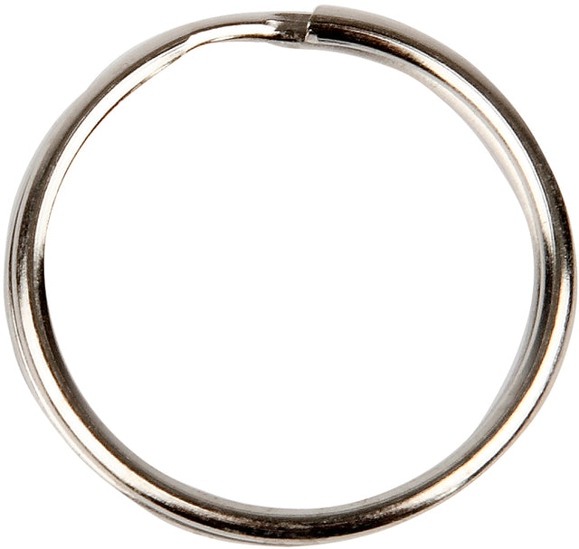 Creotime - Sleutelring crea com zilverkleurig 25mm 100 stuks