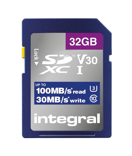 Integral - Geheugenkaart integral sdhc-xc 32gb high speed