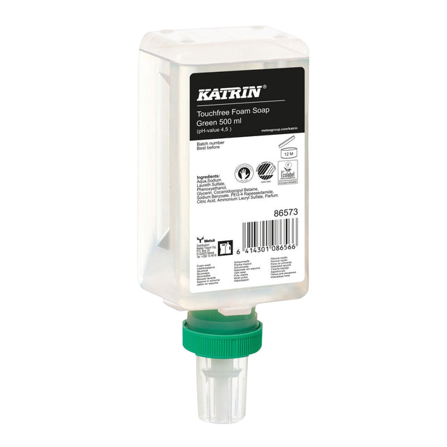 Katrin - Handzeep katrin green schuim touchfree 500ml