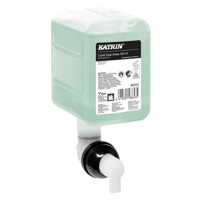 Katrin - Handzeep katrin green vloeibaar 500ml | 12 stuks
