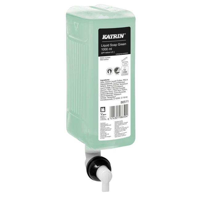 Katrin - Handzeep katrin green vloeibaar 1000ml