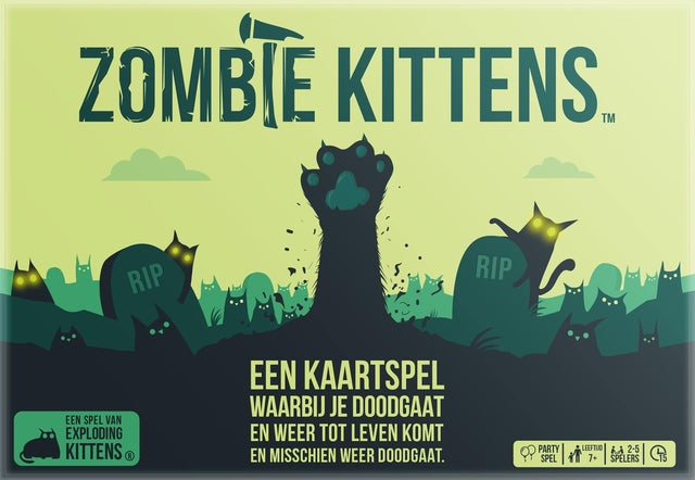 Asmodee - Kaartspel zombie kittens