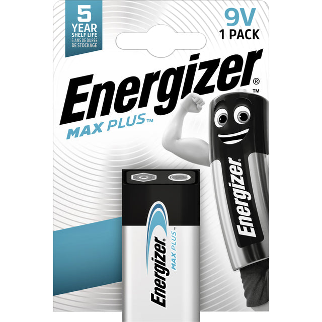 Energizer - Batterij energizer max plus 9v alkaline