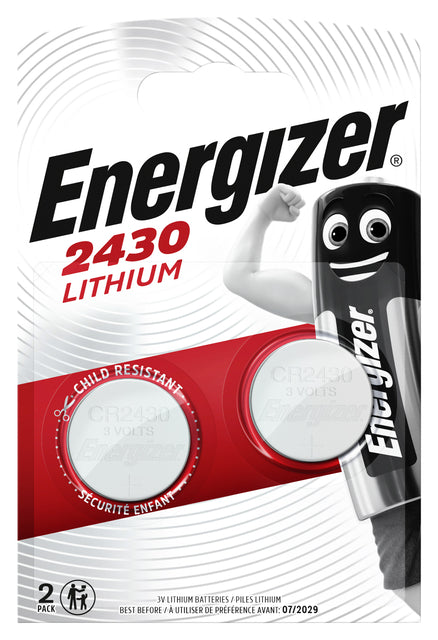 Energizer - Batterij energizer cr2430 lithium 2st