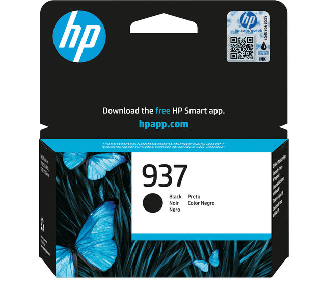 HP - Inktcartridge hp 4s6w5ne 937 zwart
