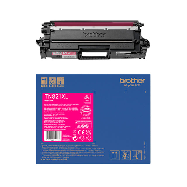 Brother - Toner brother tn-821xlm rood
