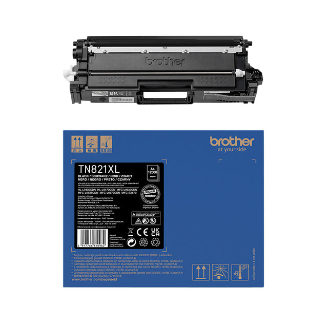 Brother - Toner brother tn-821xlbk zwart