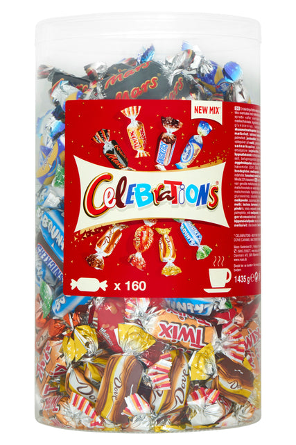 Celebrations - Chocolade celebrations koker 1435gr