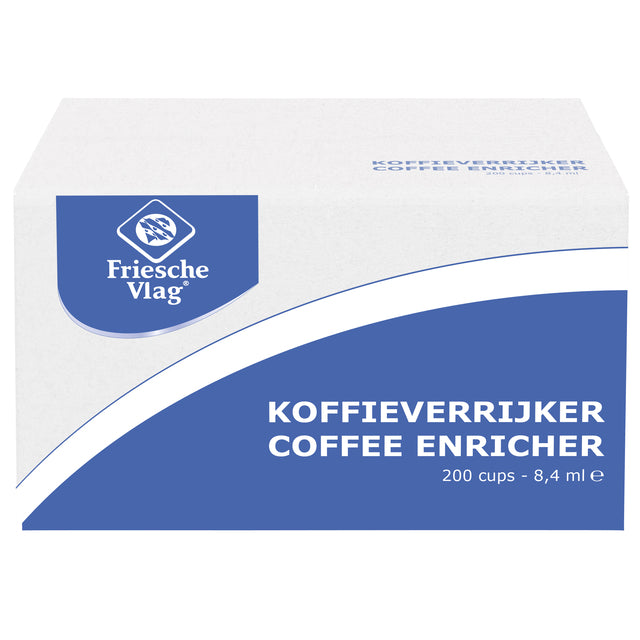 Friesche Vlag - Koffiemelk friesche vlag aluminium cupjes 200st