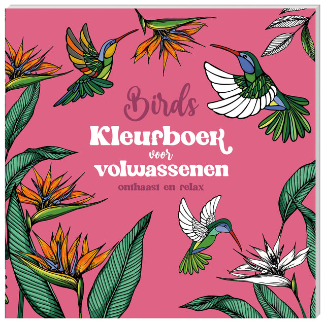 Interstat - Kleurboek voor volwassenen interstat birds