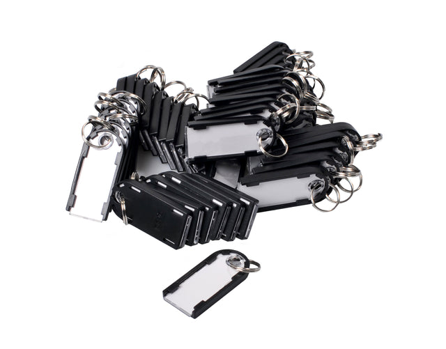 Pavo - Sleutellabel pavo magnetisch 50st zwart