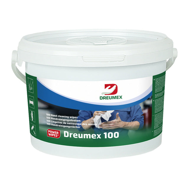 Dreumex - Handreinigingsdoek dreumex 100 emmer 100 stuks wit
