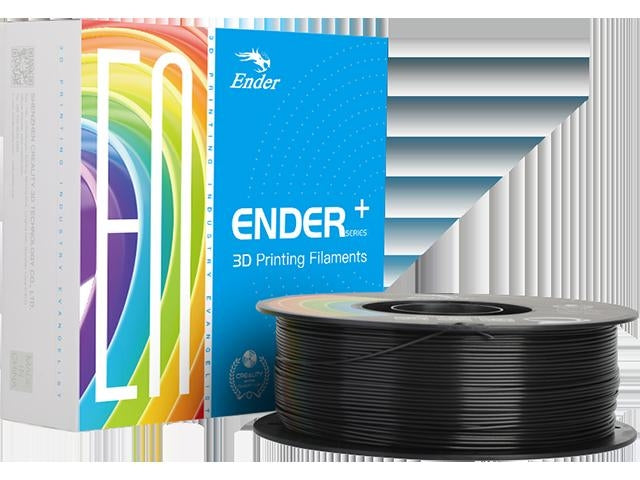 Creality - 3d filament creality pla+ 1.75mm zwart 1kg