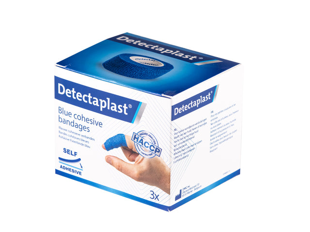 Detectaplast - Snelpleister blauw deteclast 2.5cmx4.5m