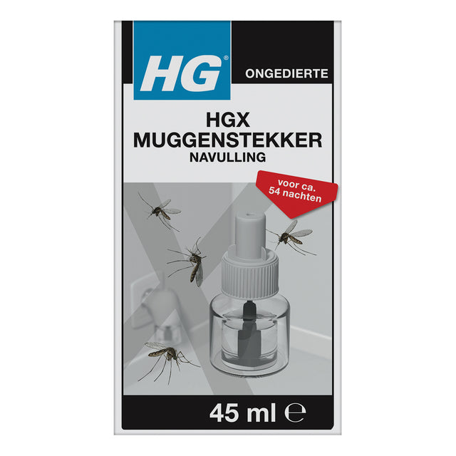 HG - Muggenstekker hg hgx navulling 45ml