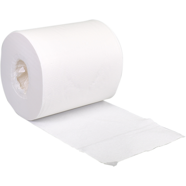 Klika - Poetspapier | 2-laags | 20cm | 140m | cellulose | wit | 6 stuks