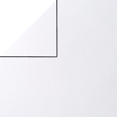 Klika - Cadeaupapier - Geschenkpapier - Snowhite ribbed 50 cm