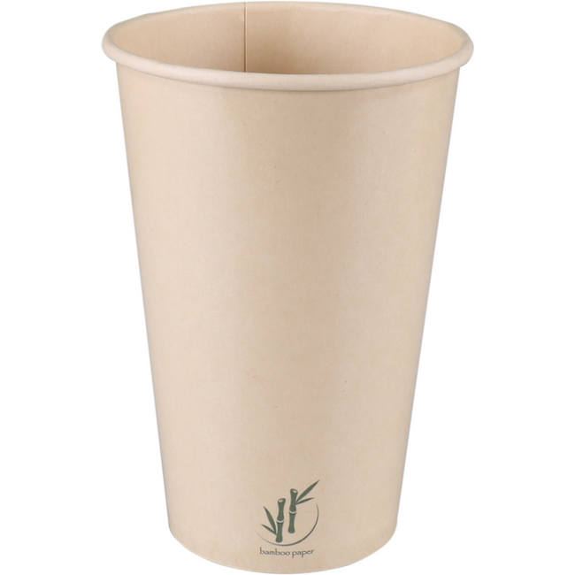 Depa - | Milkshakebeker | 400ml | 16oz | 128mm | lichtbruin | sleeve met 50 stuks