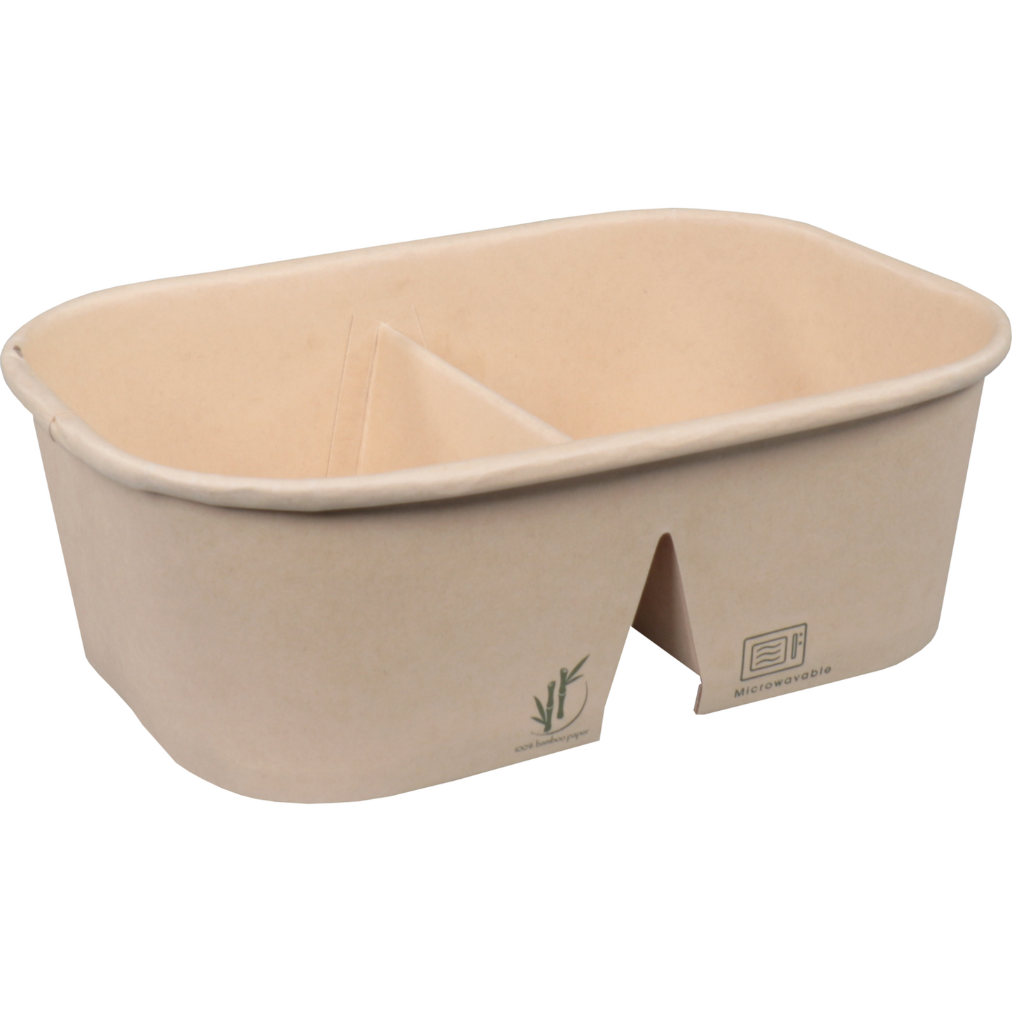 Depa - Bak | 2-vaks | 700ml | kilobak | 171x118x57mm | bruin | 50 stuks