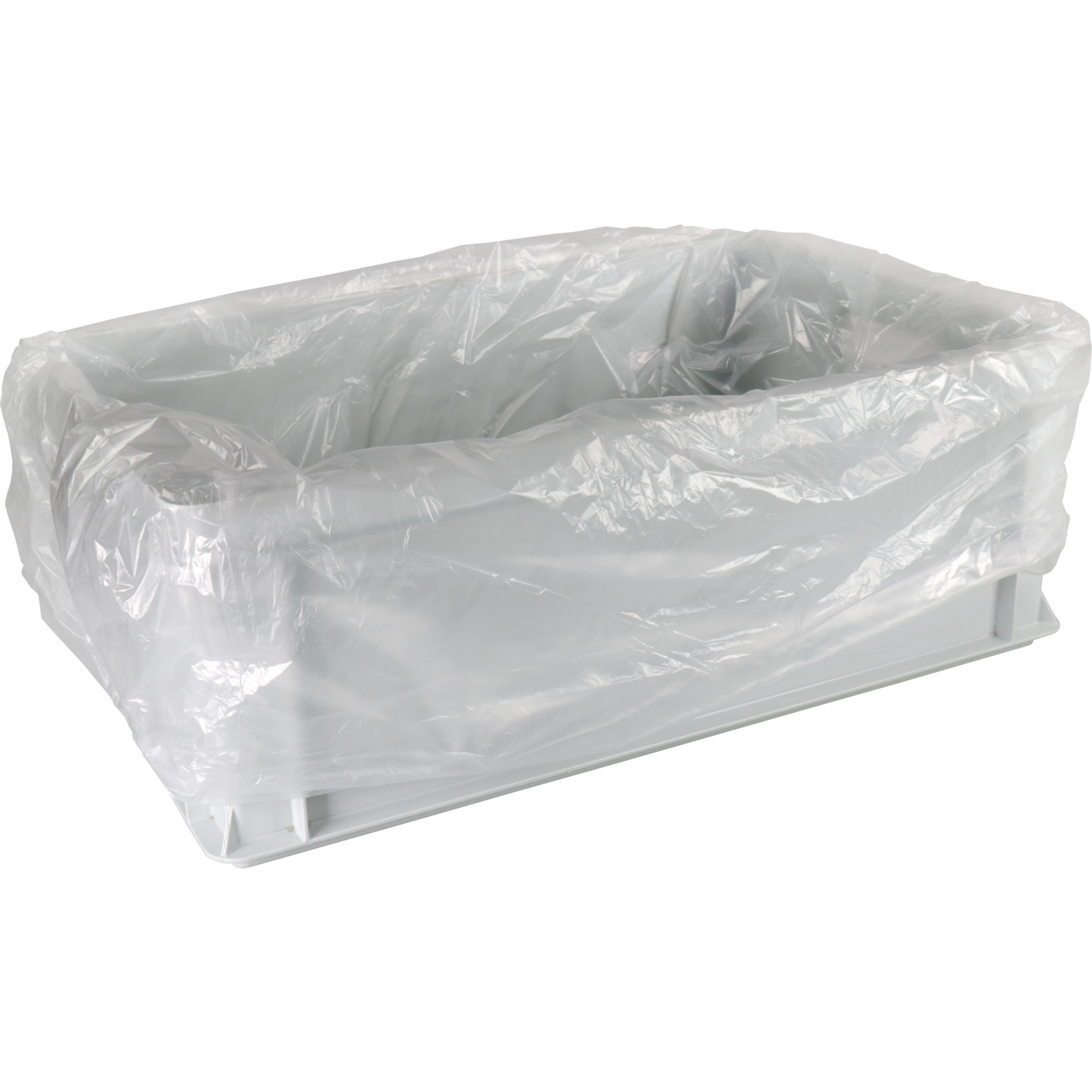 Klika - Zak | Kratzak | HDPE | 600/ 2x200x800mm | 8my | transparant | 1000 stuks