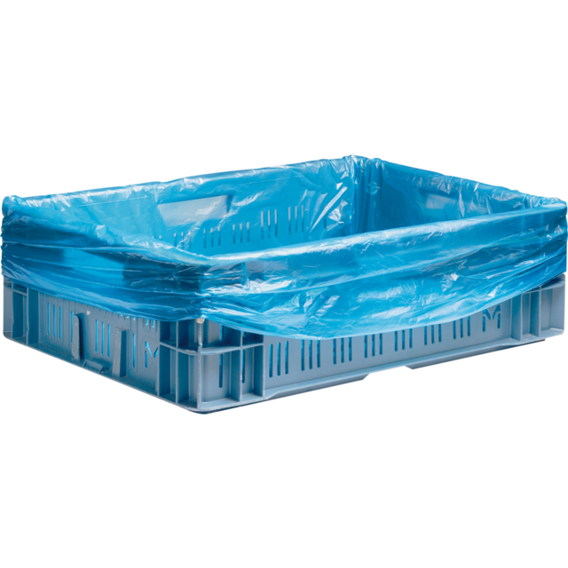 Klika - Zak | Kratzak | HDPE | 600/ 2x200x800mm | 8my | blauw | 1000 stuks