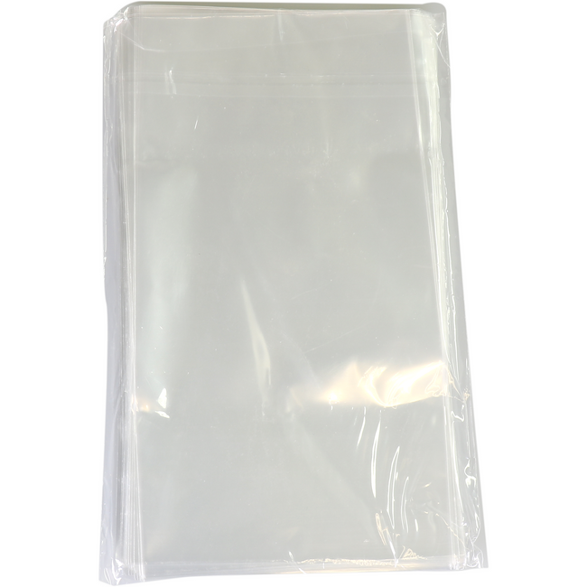 Klika - OPP Zak, vlak, 135x250mm, 4my, transparant 1000st