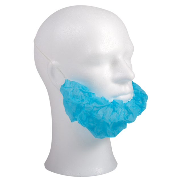 Comfort® - Baardmasker | PP | blauw | 1000 stuks
