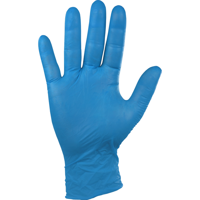 ComFort - Handschoen | Latex | gepoederd | M | 6gr | blauw | 100 stuks